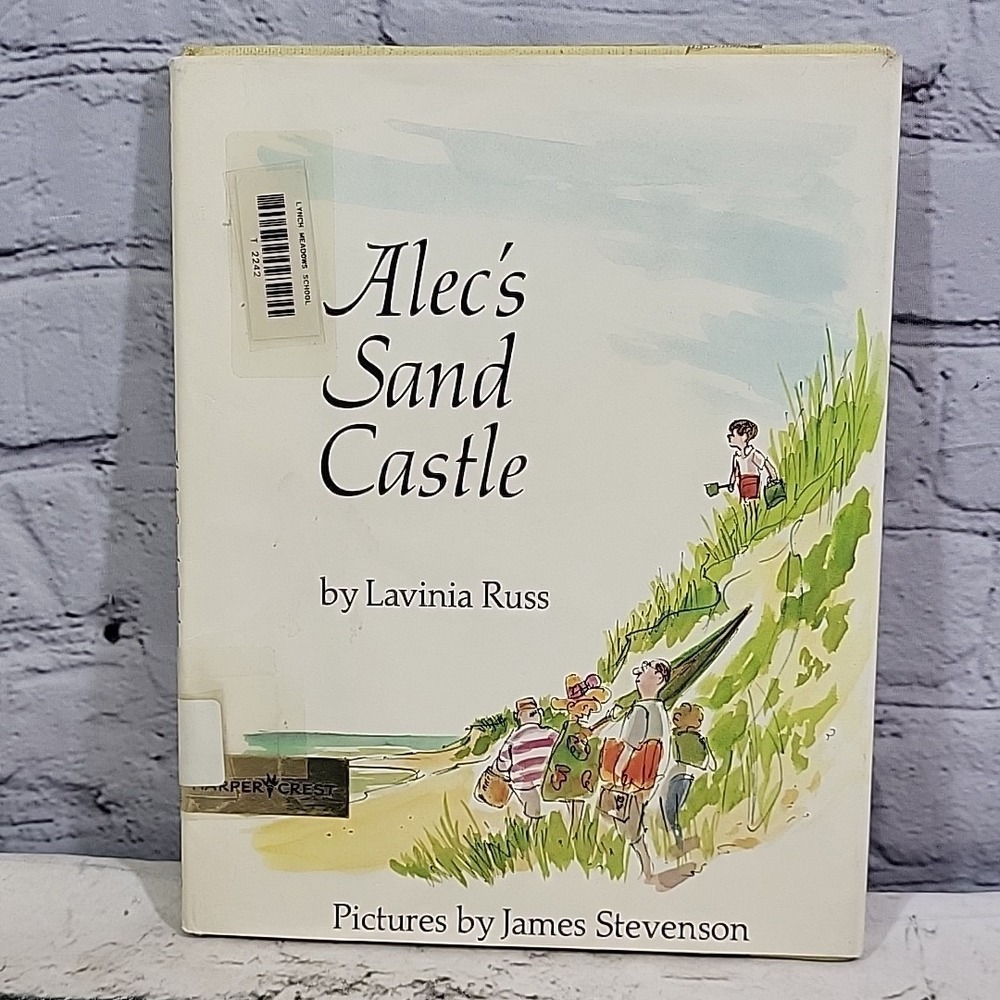 Alec's Sand Castle by Lavinia Russ 1972โ First Edition Hardcover Dust Jacket
